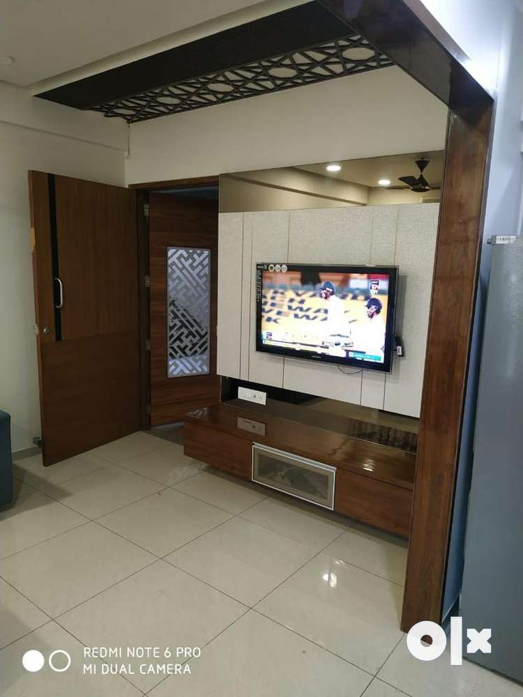 3bhk fully furnished flat for sale at south bopal ahmedabad west