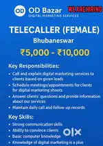 Female telecaller (sells)