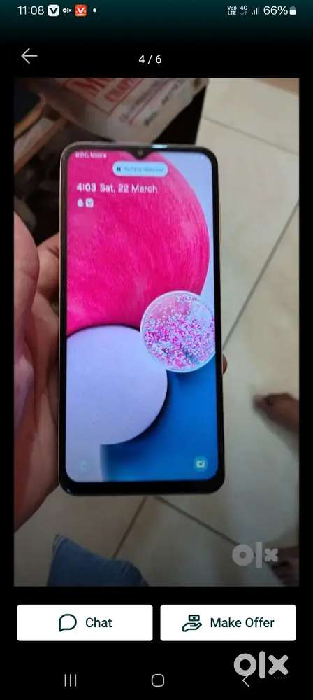Samsung a13 good condition.4 128