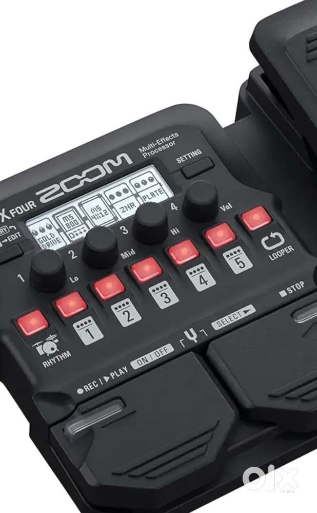 Zoom guitar effects