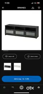 TV Unit, Black, 180 * 41 * 53 cm