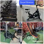 All gym equipment exercise cycle and treadmill available
