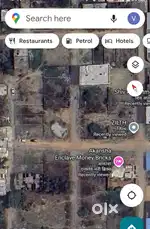 Corner plot on prime location at Kursi Road