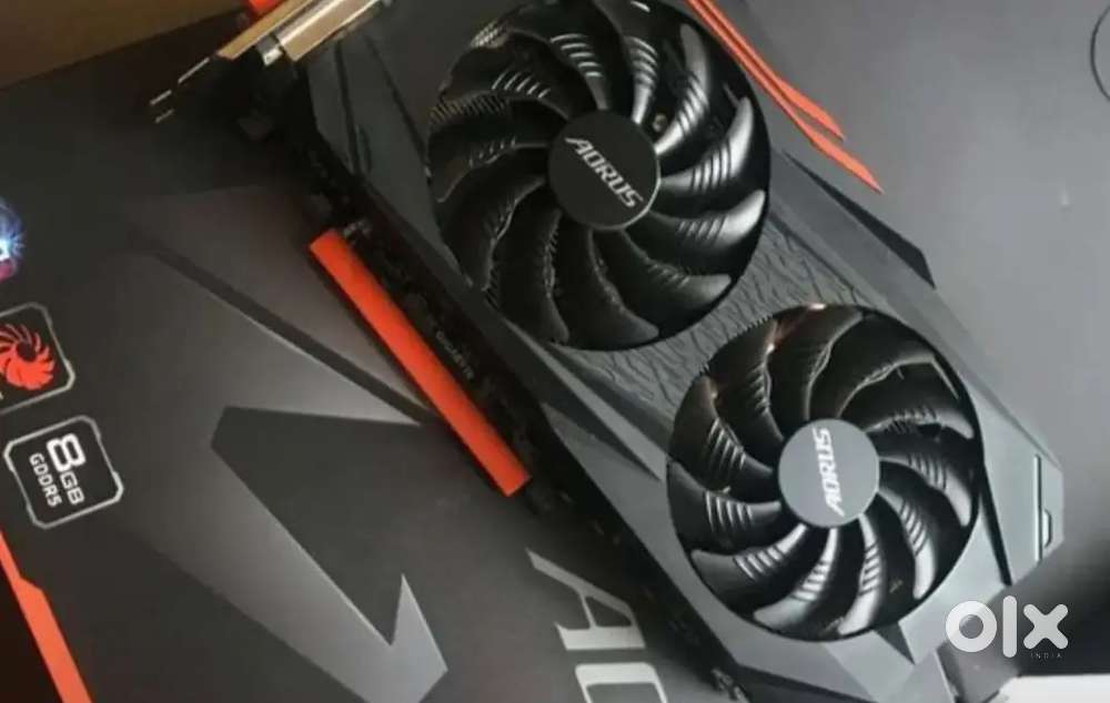 Amd Rx 580 8GB with box in excellent condition.