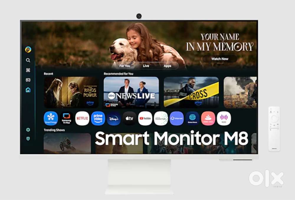Samsung M8 UHD 4K AI Smart Monitor with Smat TV experience