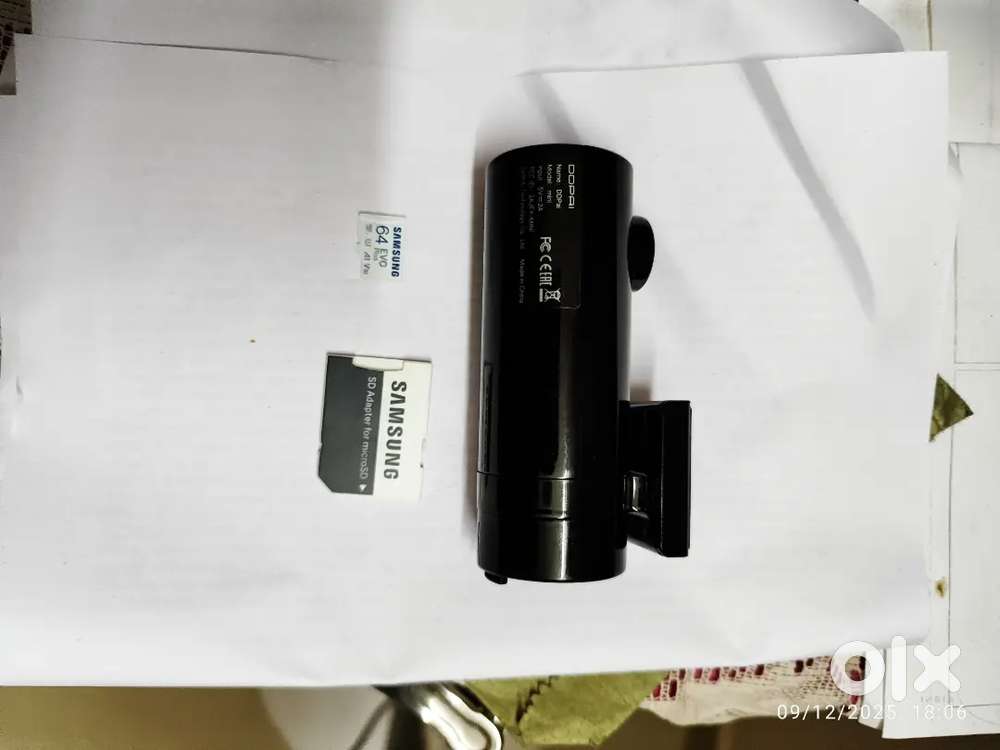 CAR DASH CAMERA-DDPAI MINI with memory card