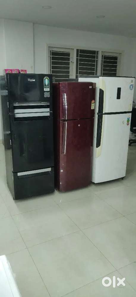 230ltrs to 310ltrs double door refrigerators plain model flower model