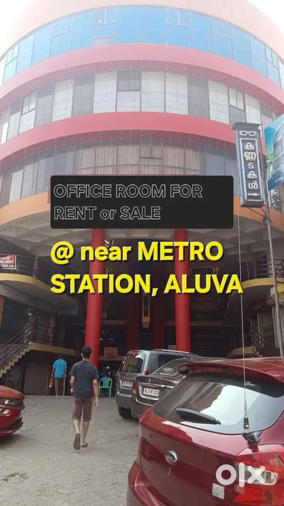 OFFICE ROOM RENT or SALE@ ALUVA METRO STATION