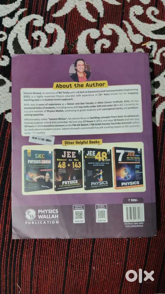 {PW SKC} Physics Crush Class 11 Handwritten Format
Notes By Saleem Sir