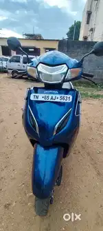 HONDA ACTIVA 5G; MODEL 2019; SELF STARTER; BLUE COLOUR; BS4 MODEL  ...