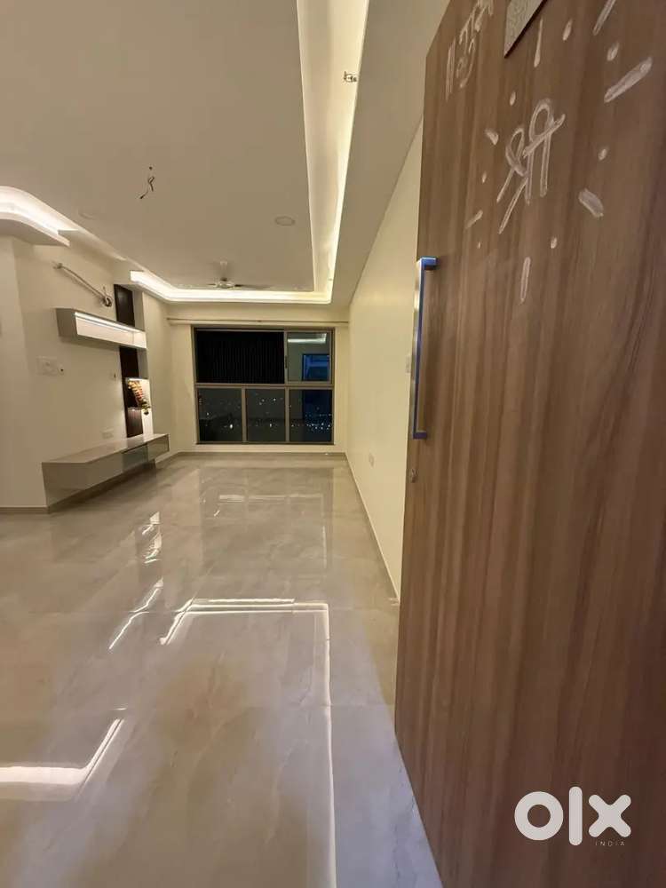 It's 2bhk semi furnished flat on rent in malad west