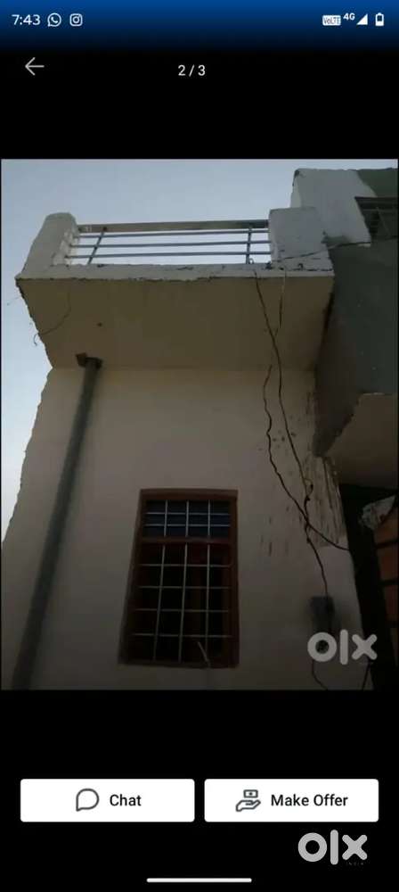 1flor ka makan bana kar denge aasan kisto par