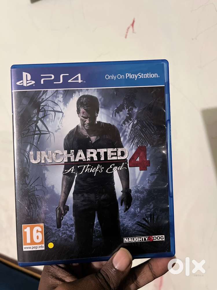 Uncharted ps4 game cd