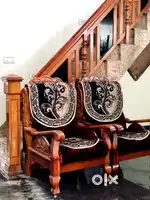 Sofa set, wooden