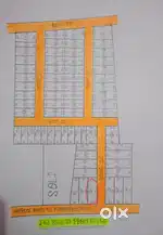 Very nice corner plot on road hardoi to Kashi Ram colony