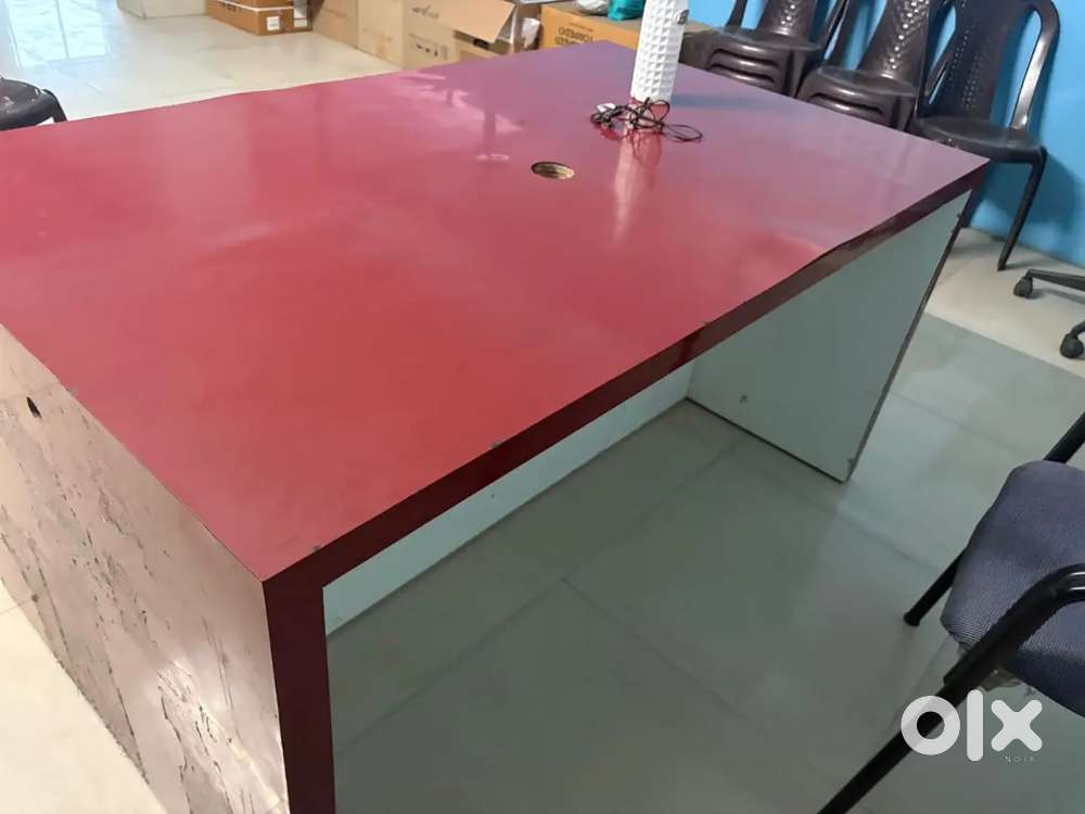 3x Office Tables  Executive + Modular + Designer Workstations