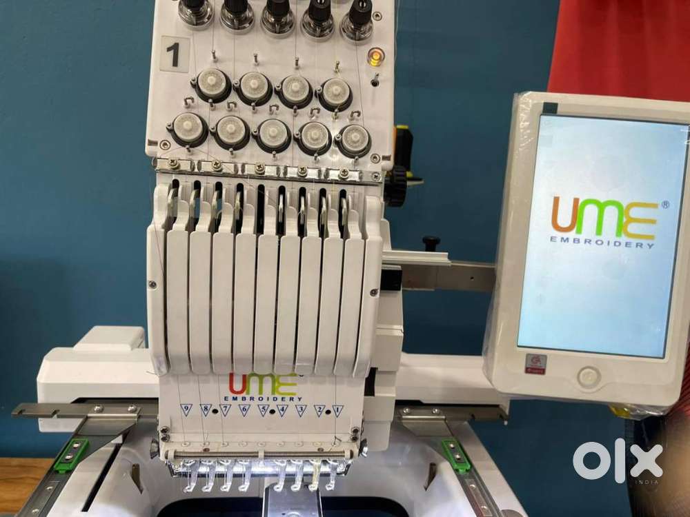 UME Embroidery Machine 6 Months Used + 100 Threads+ 30 needles