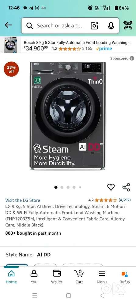 Fully automatic LG 9g