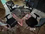 Chairs ,tables ,Cash counter, front desk