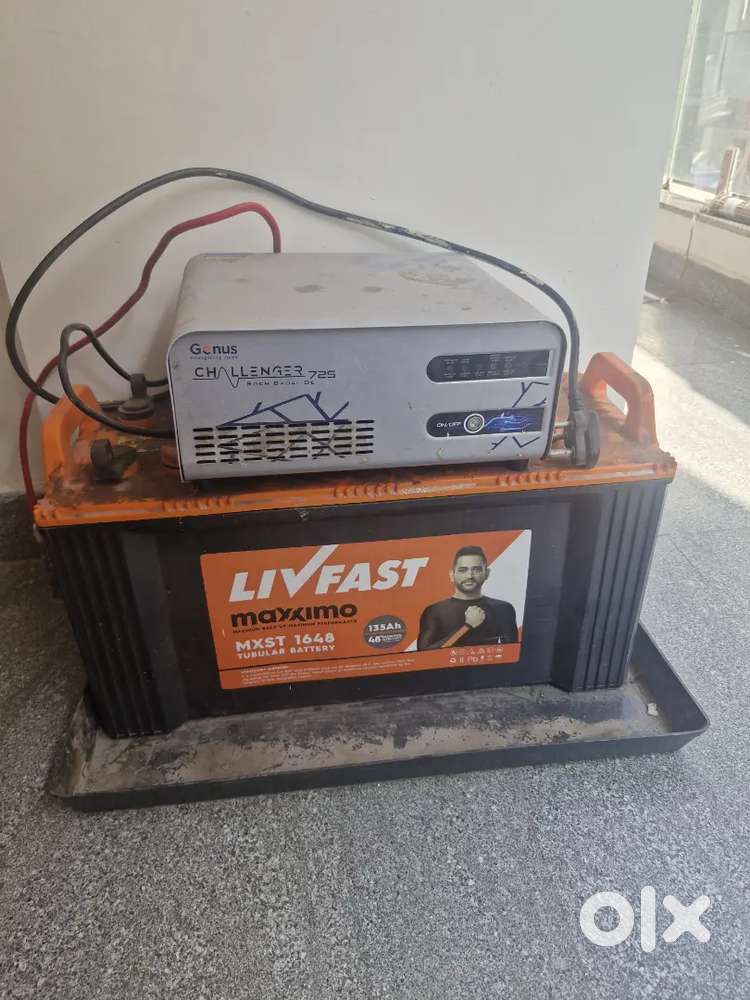 Inverter and 135Ah battery