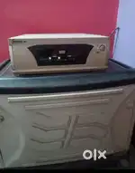 Inverter with battery