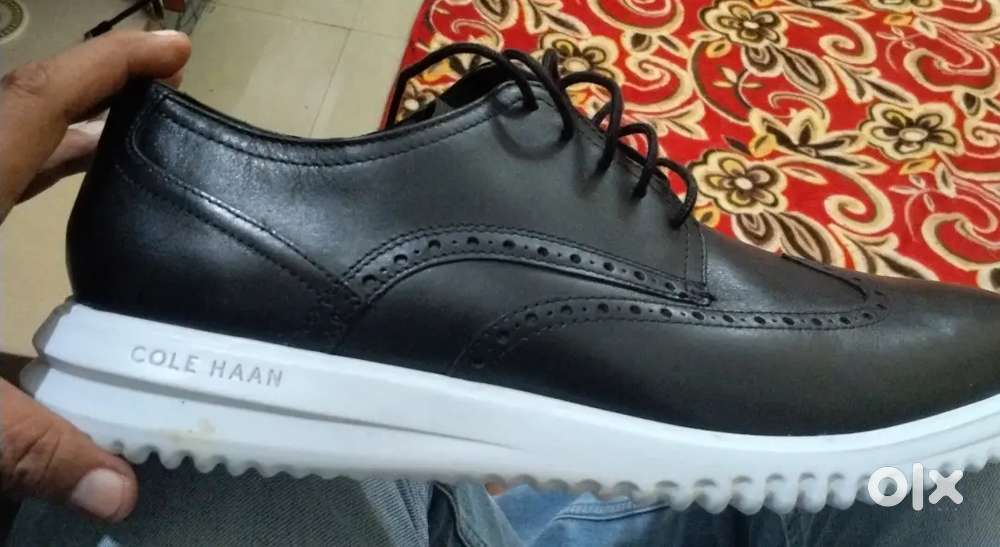 Leather shoe Black size 13 M