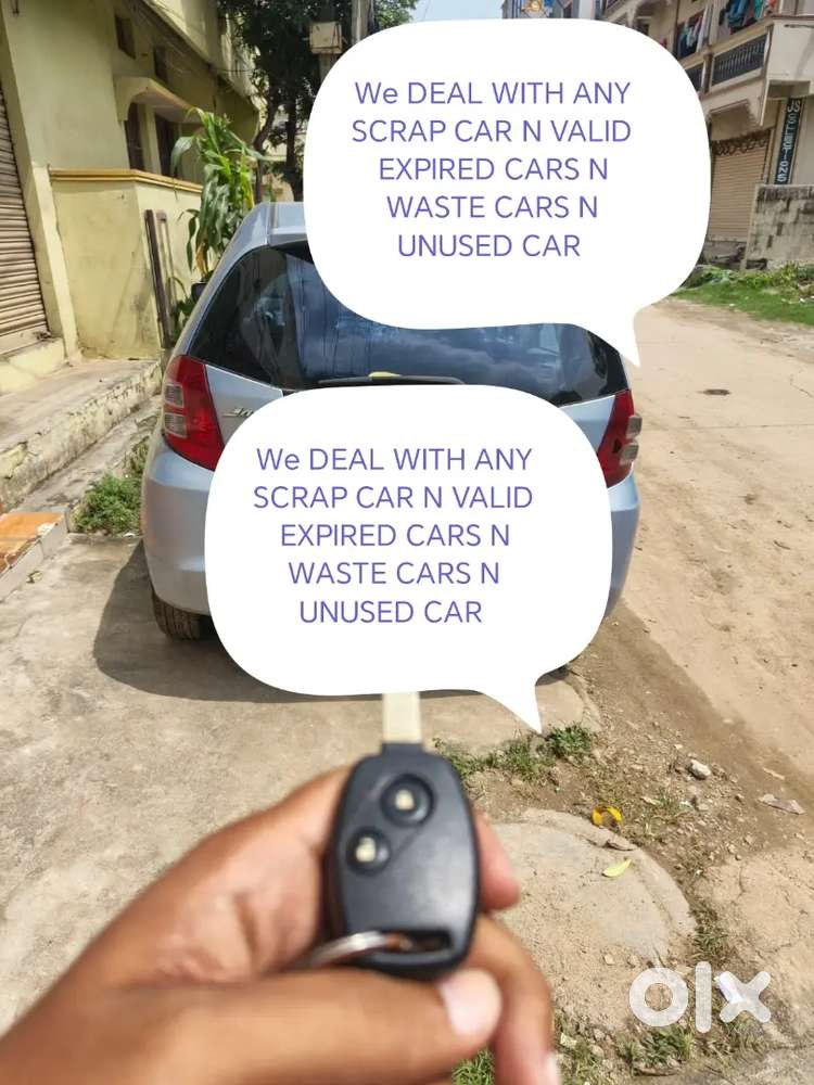 WE DEAL WITH ANY SCRAP CAR N VALID EXPIRED CARS N WASTE CARS N UNUSED