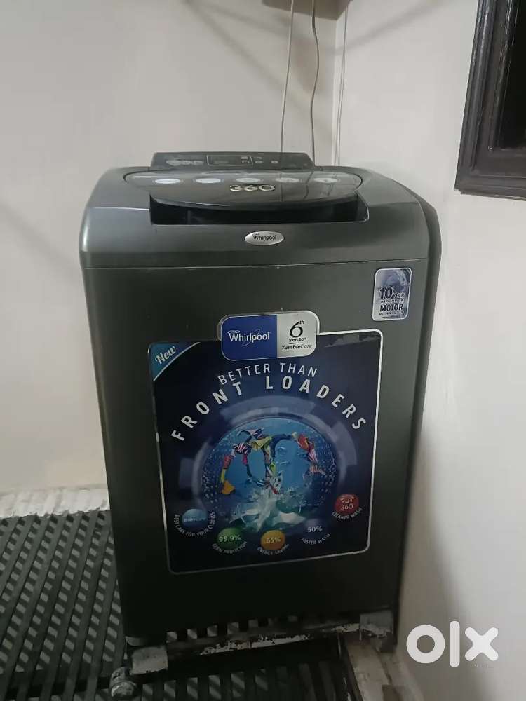 Whirlpool 8kg top load fully automatic washing machine