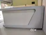 Reception table with LED light