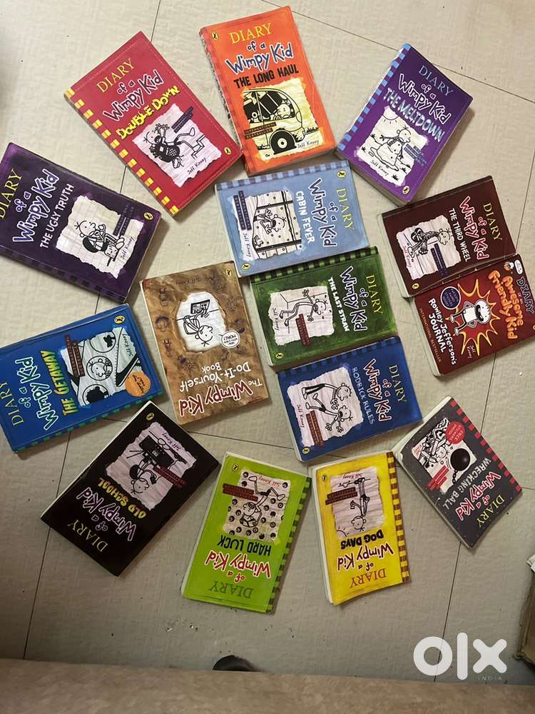 Wimpy kids series by Jeff Kinney
