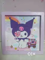 Cute handmade patientfull work kromi Diomond stone art