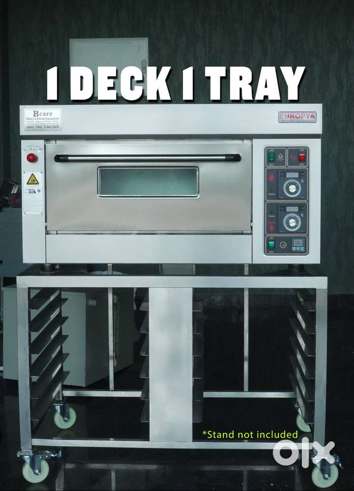 EUROPYA 1 DECK 2 TRAY AUTOMATIC GAS OVEN