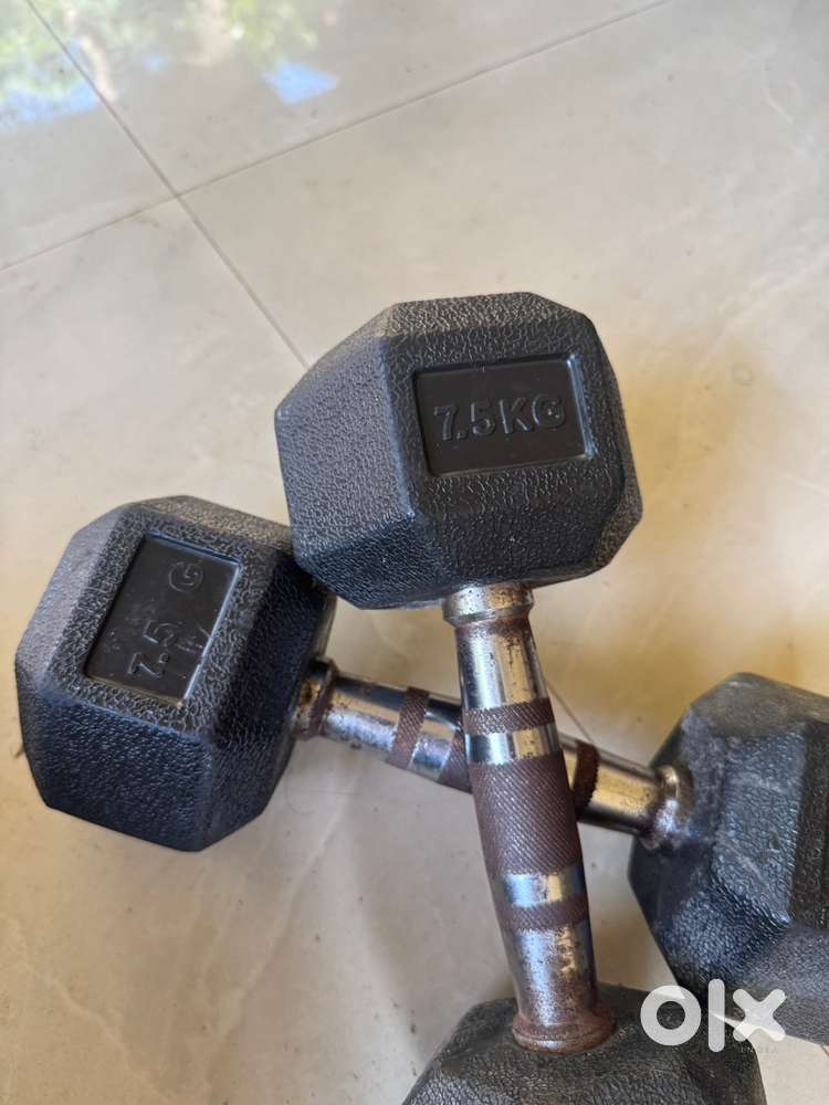Hexagon dumbbell