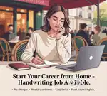 Earn Money with Handwriting - Part-Time