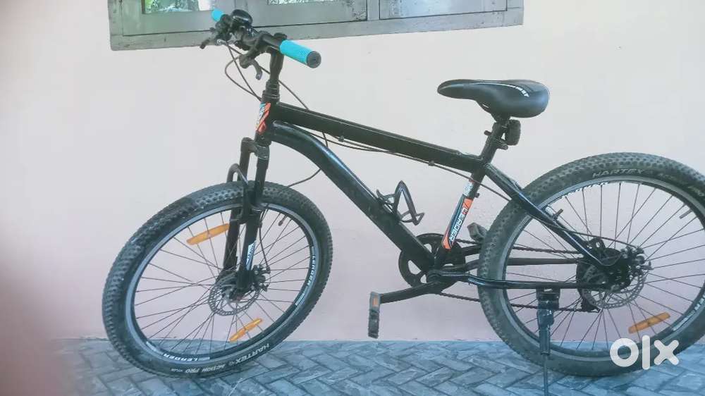 Leader cycle no sticker no gear . Good brake . Good tyre .