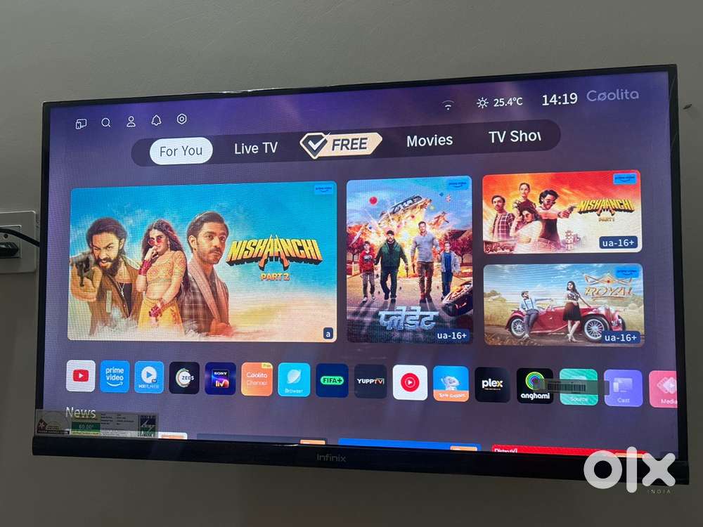 Smart new android tv
