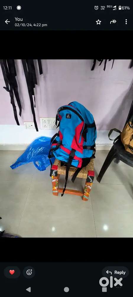 Backpack or travel bag 35litre