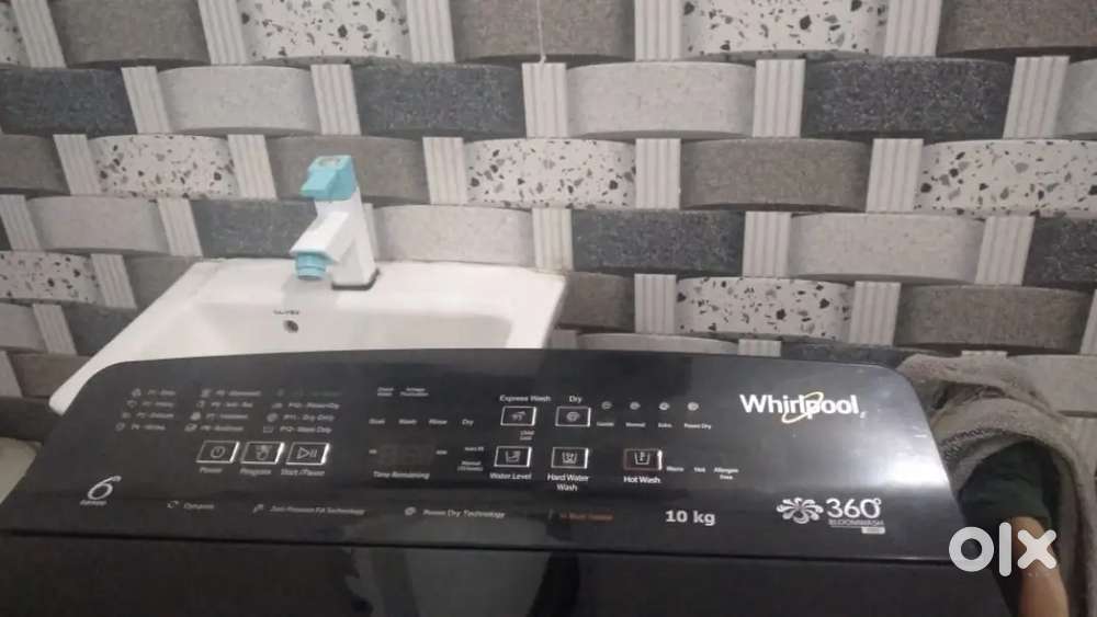 Whirlpool 9.5 kg fully automatic 360 degree purchase 25 September