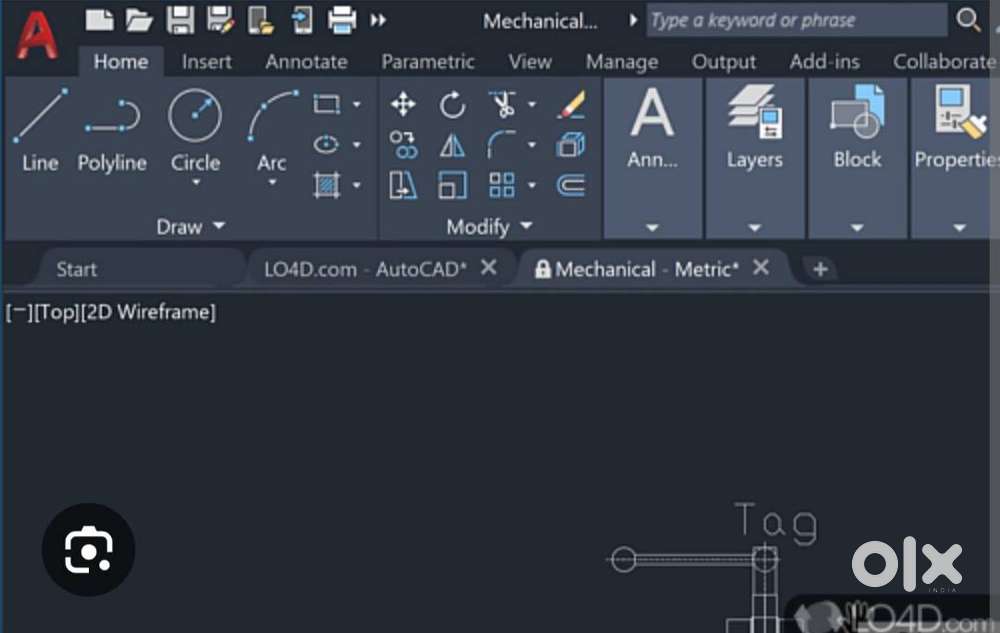 2d AutoCAD designer Requirement
