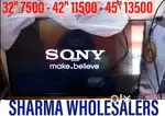 32 led tv ₹6500/- 32 Android Smart led tv 7500/-
only