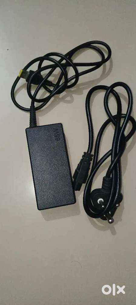 Lenovo 65W USB Slim Tip Rectangular pin Laptop Adapter/Power cord