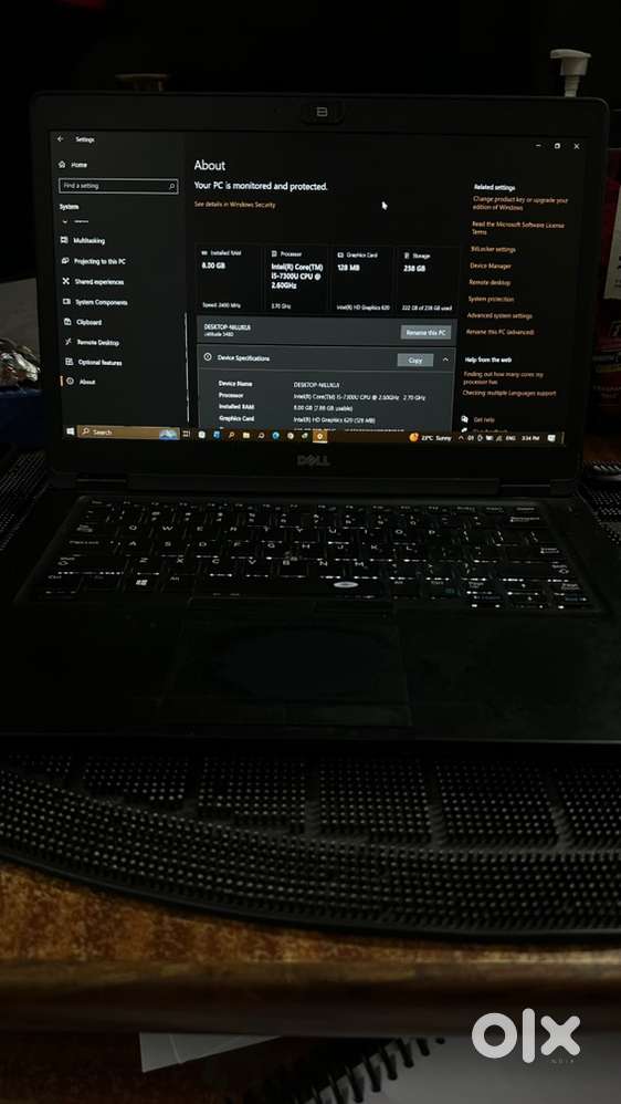 Dell Latitude 5480 i5 7th gen