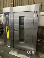 Macadams Company single trolly diesel oven for bakery