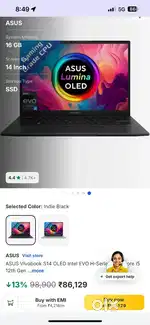 Asus Vivobook S14 OLED