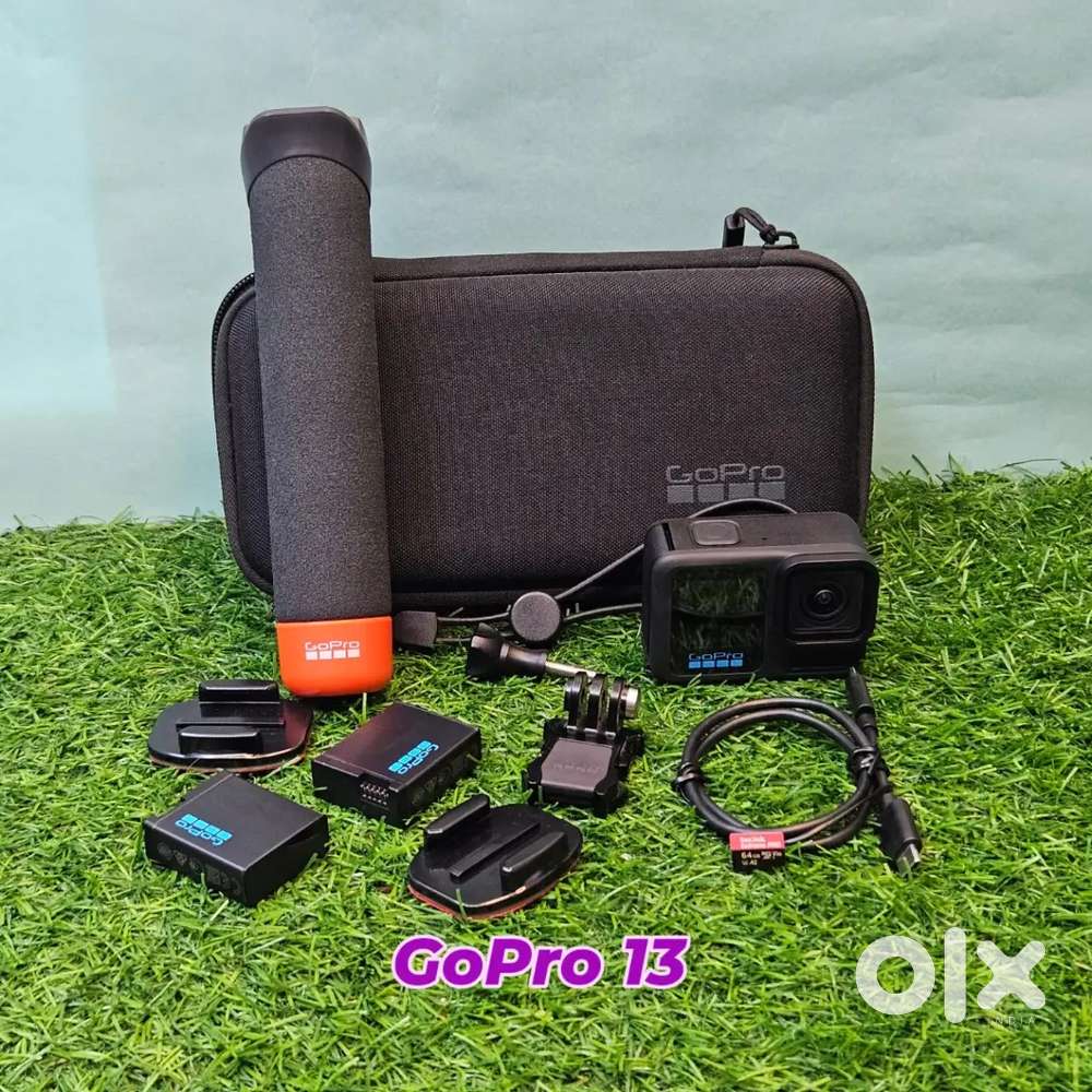 GoPro HERO 13 Black Action Camera Ultra HD HyperSmooth Stabilization.