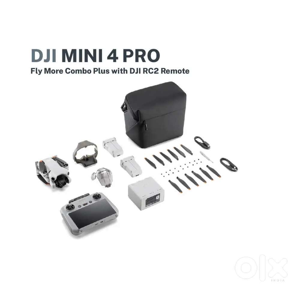 DJI Mini 4 Pro Combo Plus with Smart Remote Complete Kit