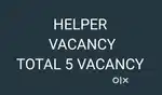 HELPER ജോലി