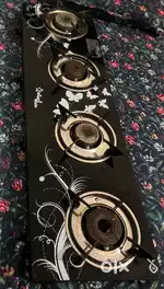 4 burner gas stove