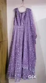 Wedding Gown Purple