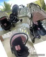 Combo Imported Baby Stroller + Car Seat